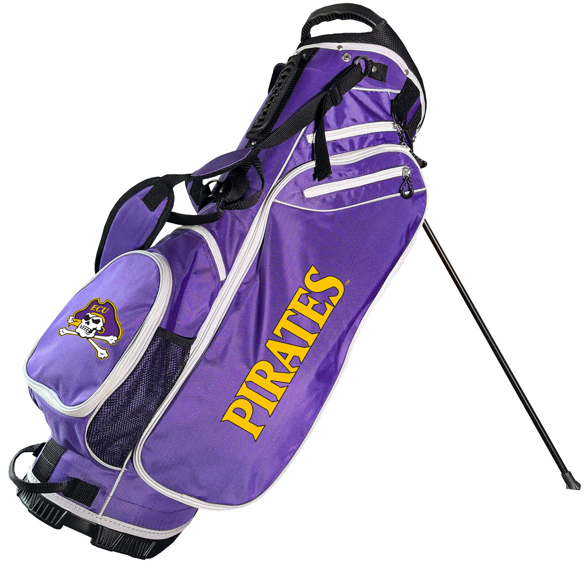 East Carolina Pirates Birdie stand golf bag, Purple color