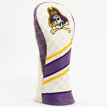 East Carolina Pirates Stripe Quilted Fairway Headcover - golf headcover product images