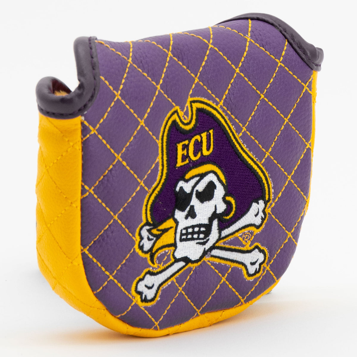 East Carolina Pirates Solid Quilted Mallet Putter Headcover - golf headcover product images