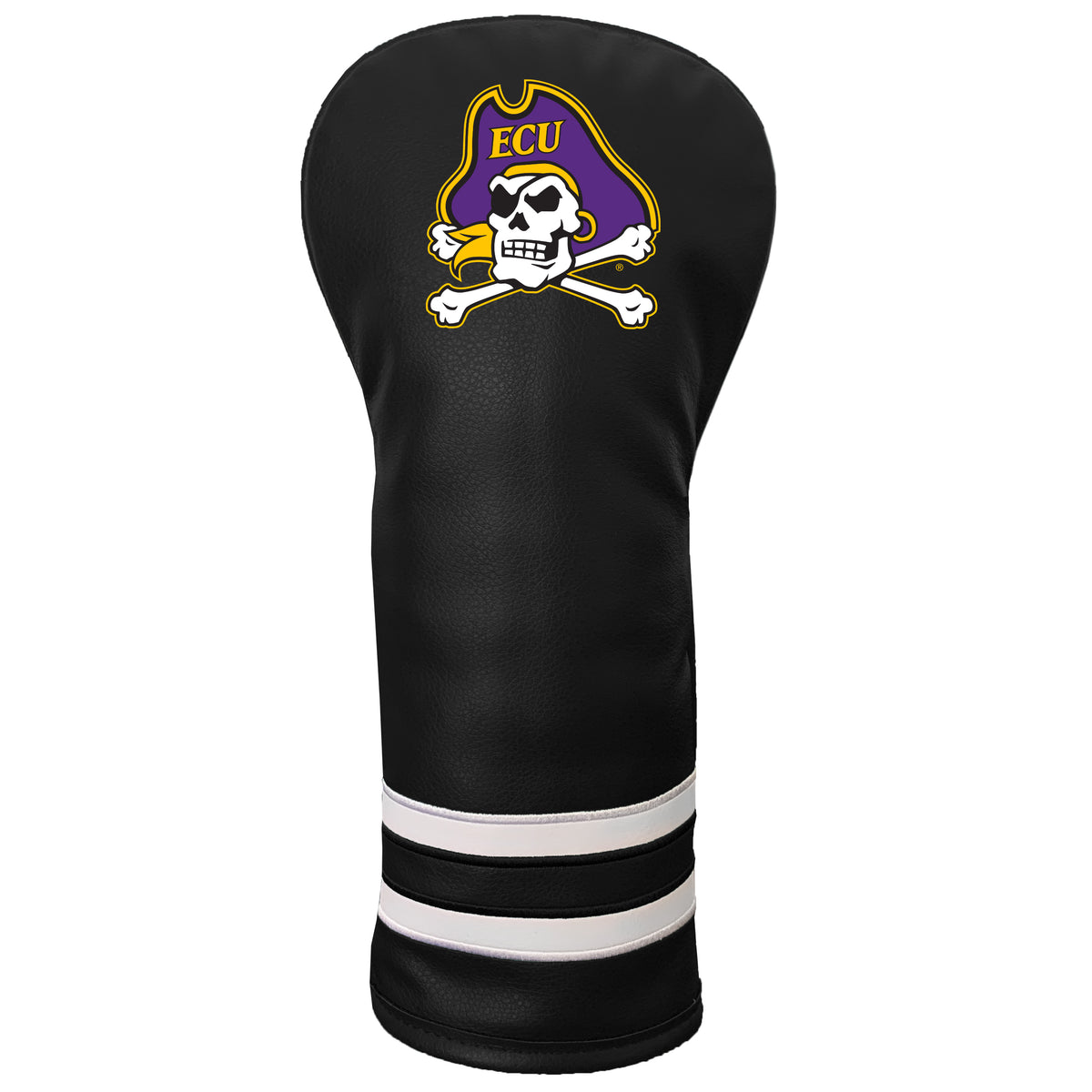 East Carolina Pirates vintage fairway color printed golf headcover