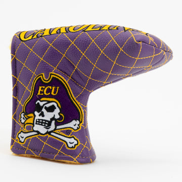 East Carolina Pirates Solid Quilted Blade Putter Cover