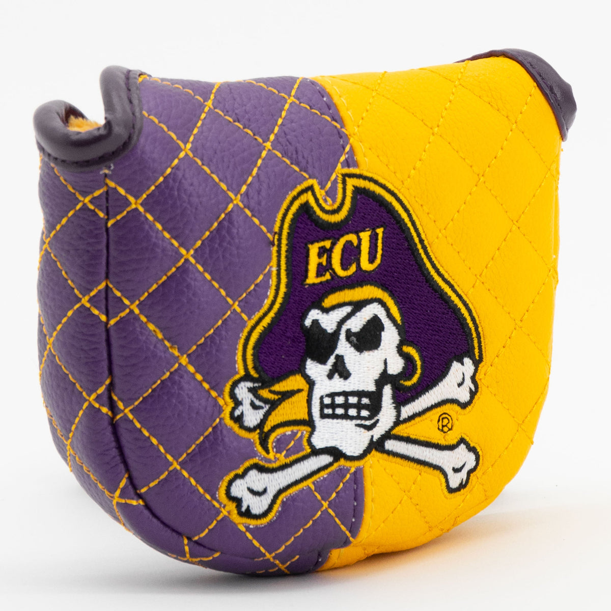 East Carolina Pirates Split Quilted Mallet Putter Headcover - golf headcover product images