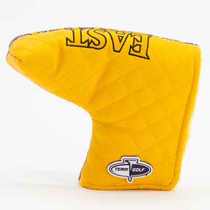 East Carolina Pirates Split Quilted Blade Putter Cover, back view