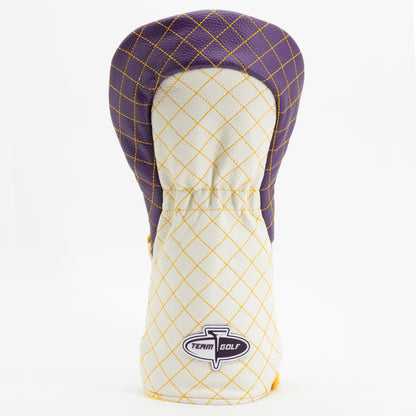 East Carolina Pirates Striped Quilted Driver Headcover, back view