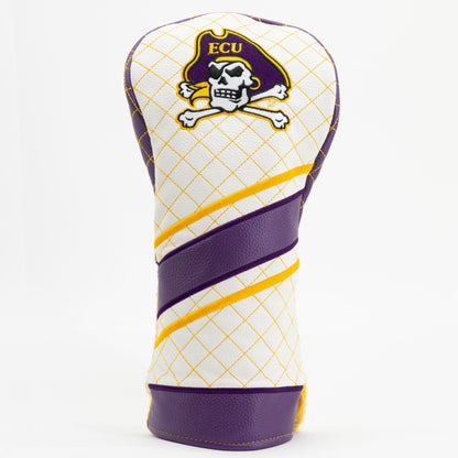 East Carolina Pirates Stripe Quilted Driver Headcover - golf headcover product images