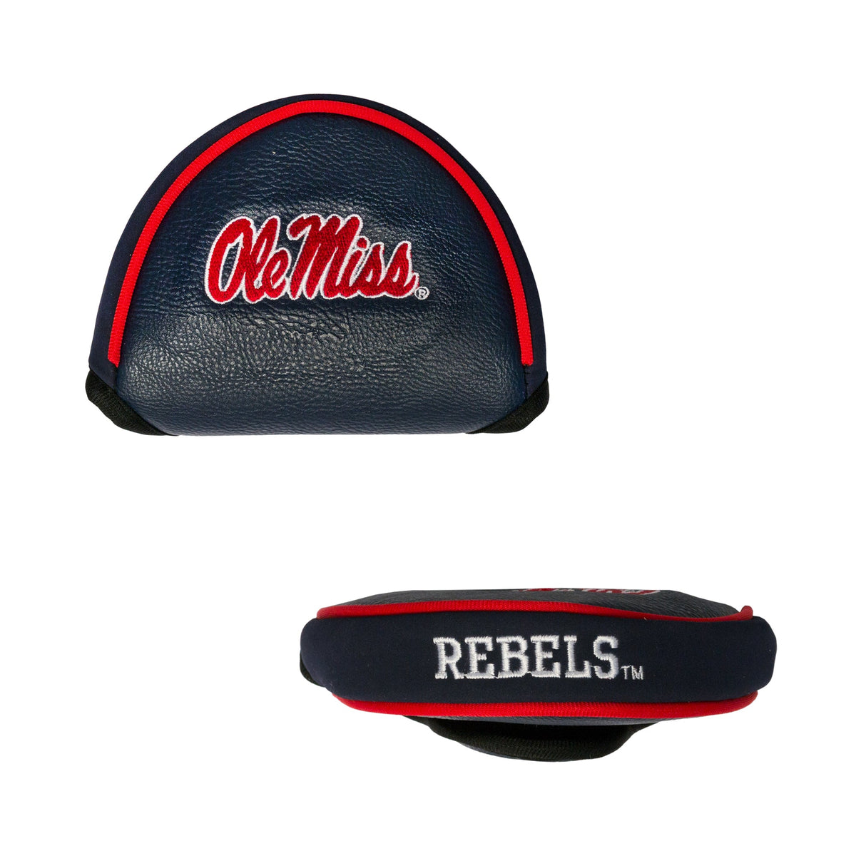 Ole Miss Rebels Vintage Embroidered Mallet Putter Headcover