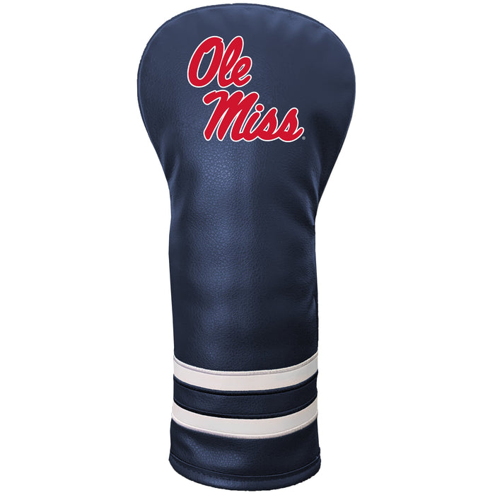 Ole Miss Rebels Vintage Color Printed Fairway Headcover