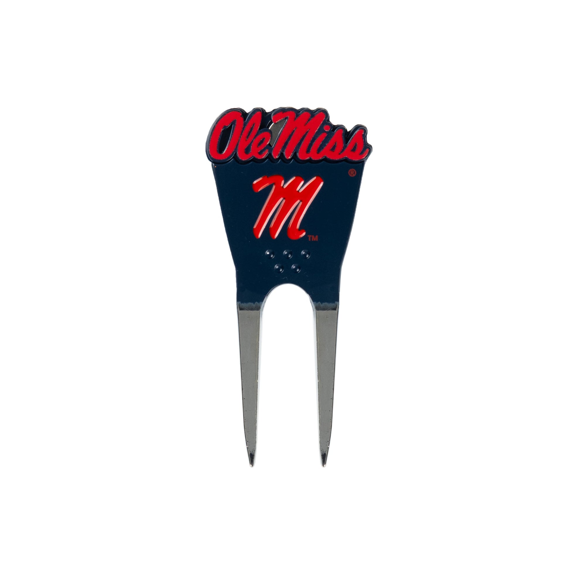 Ole Miss Rebels Custom Shaped Divot Tool - Image 1 - Club Rehab