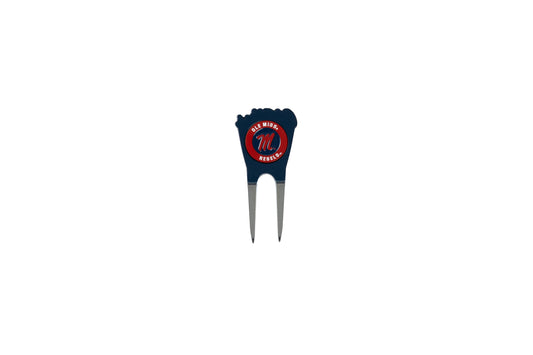 Ole Miss Rebels Custom Shaped Divot Tool - Image 2 - Club Rehab