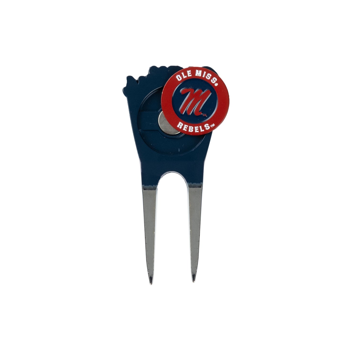 Ole Miss Rebels Custom Shaped Divot Tool - Image 4 - Club Rehab
