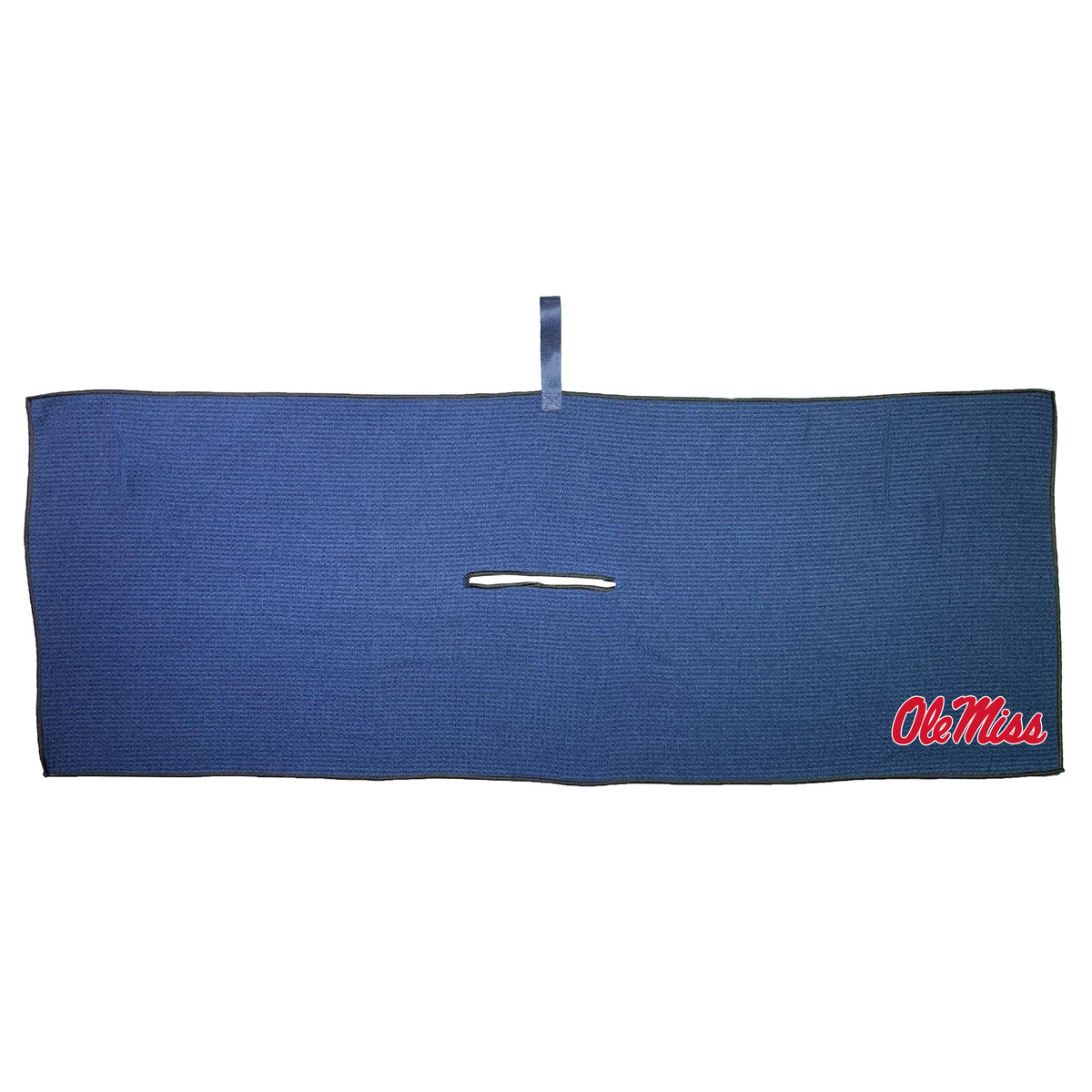 Ole Miss Rebels 16 x 40 microfiber golf towel with team logo