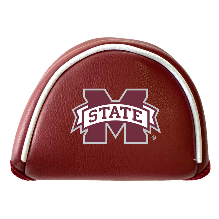 Mississippi State Bulldogs Vintage Color Printed Mallet Putter Headcover