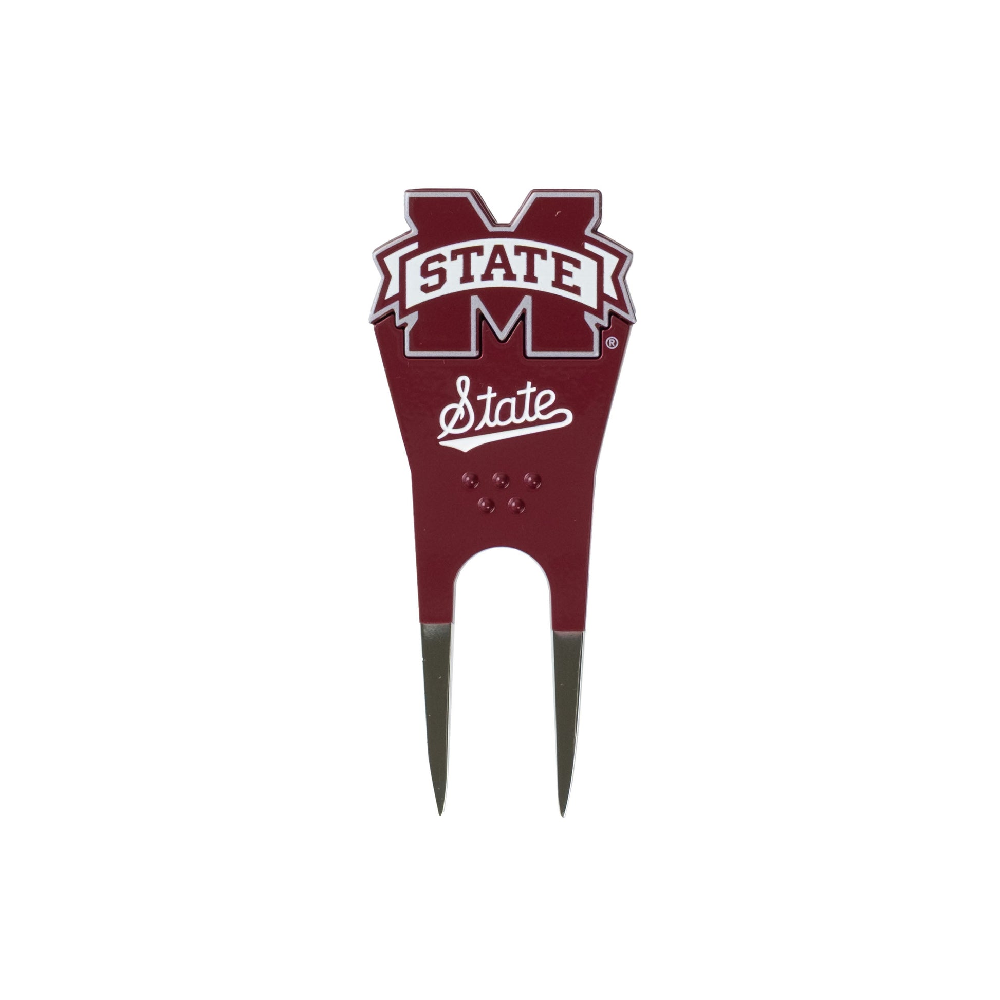 Mississippi State Bulldogs Custom Shaped Divot Tool - Image 1 - Club Rehab