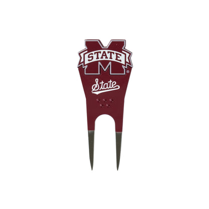 Mississippi State Bulldogs Custom Shaped Divot Tool - Image 1 - Club Rehab