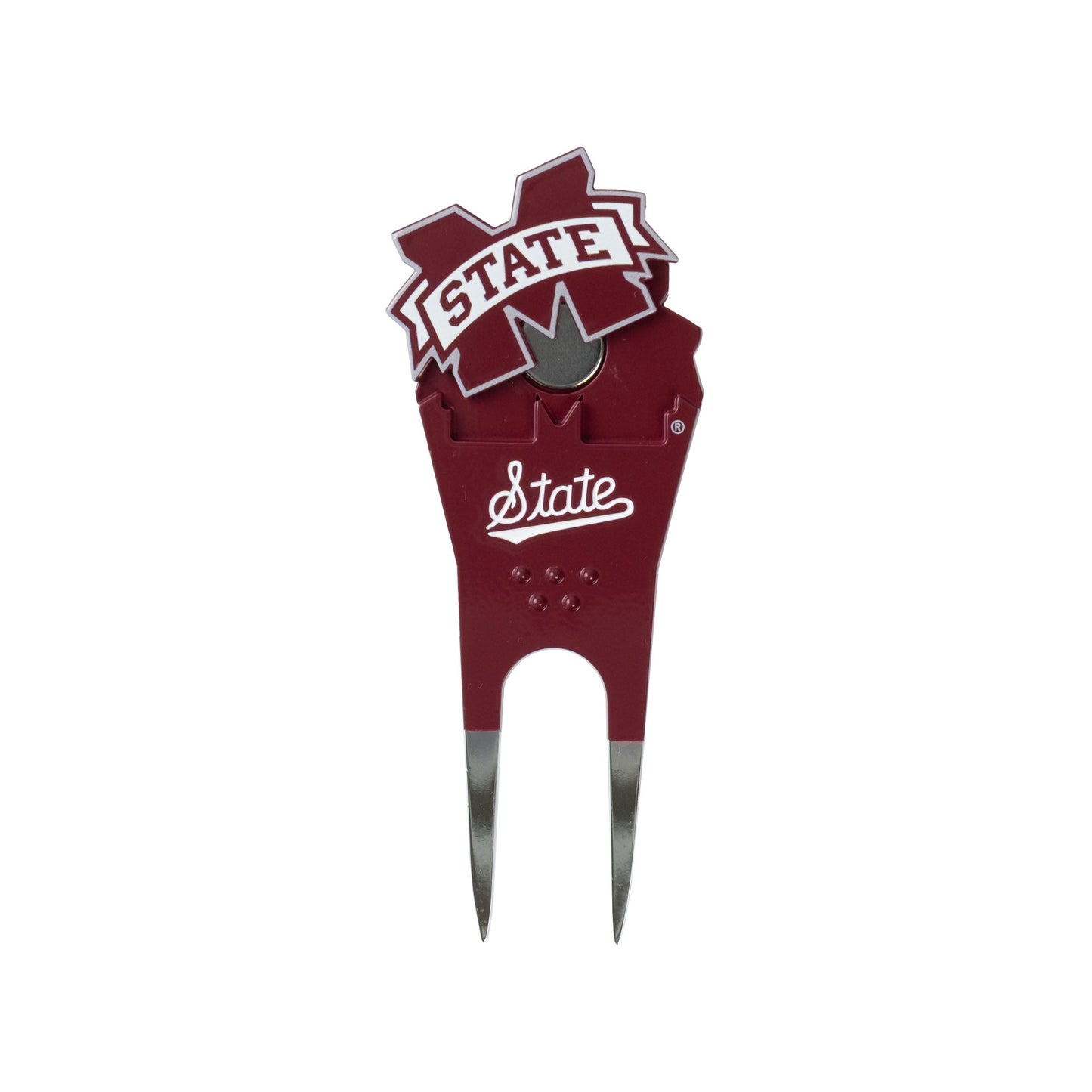 Mississippi State Bulldogs Custom Shaped Divot Tool - Image 3 - Club Rehab