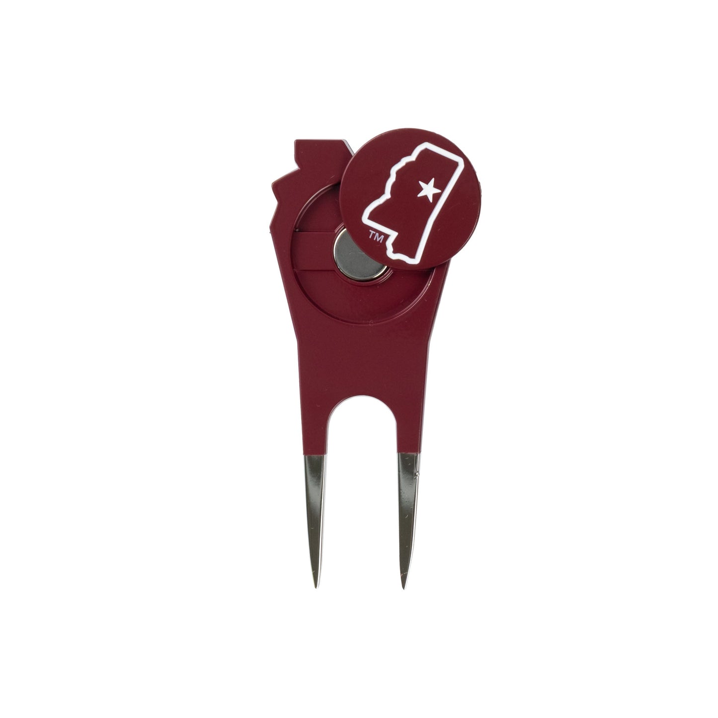 Mississippi State Bulldogs Custom Shaped Divot Tool - Image 4 - Club Rehab