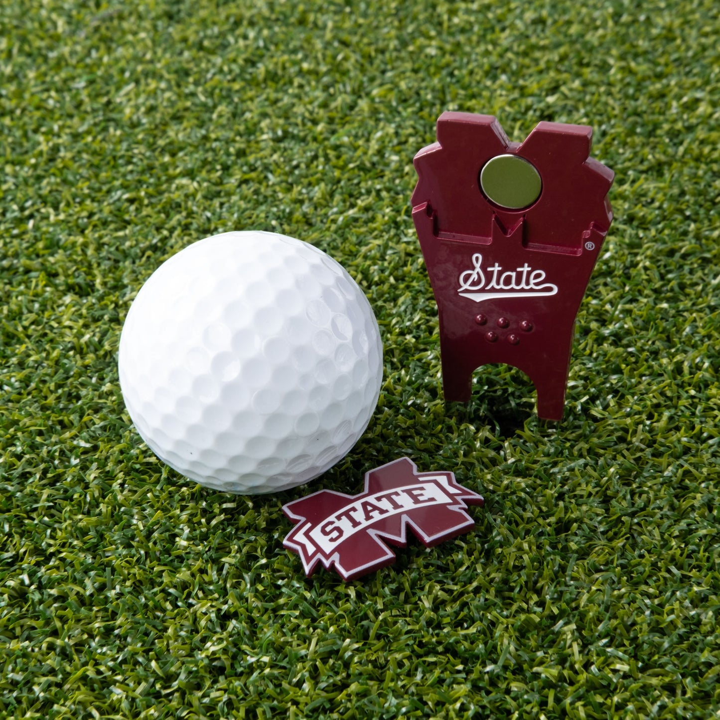 Mississippi State Bulldogs Custom Shaped Divot Tool - Image 5 - Club Rehab