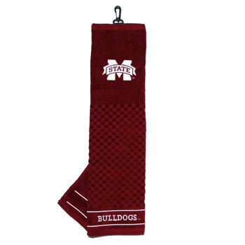 Mississippi State Bulldogs embroidered golf towel