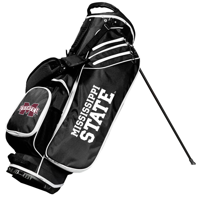 Mississippi State Bulldogs Birdie stand golf bag, Black color