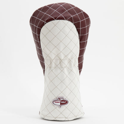 Mississippi State Bulldogs Striped Quilted Fairway Headcover, back view