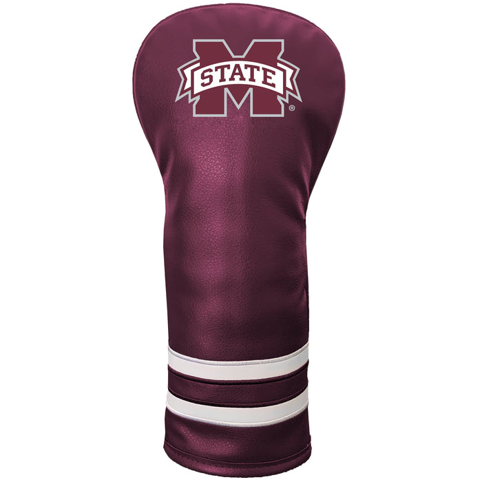 Mississippi State Bulldogs Vintage Color Printed Fairway Headcover