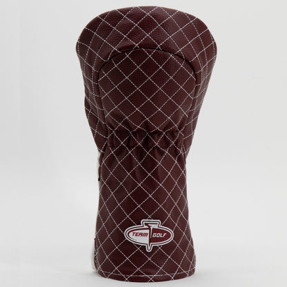Mississippi State Bulldogs Split Quilted Driver Headcover, back view