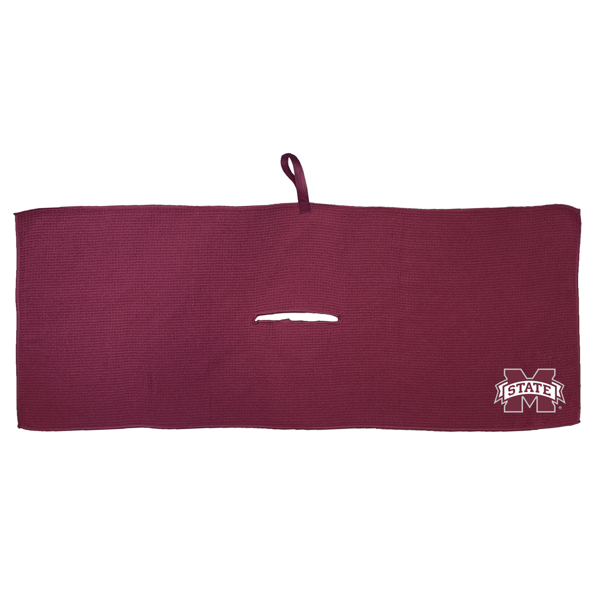 Mississippi State Bulldogs 16 x 40 microfiber golf towel with team logo