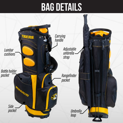 Missouri Tigers Fairway Stand Bag - Image 2 - Club Rehab