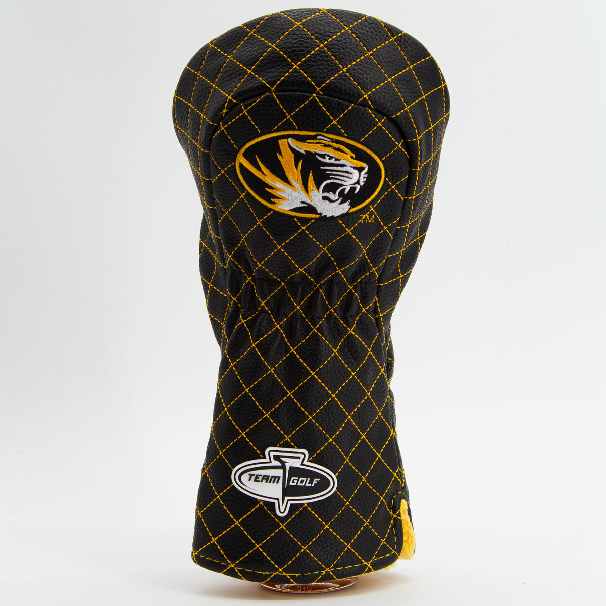 Missouri Tigers Solid Quilted Driver Headcover, back view