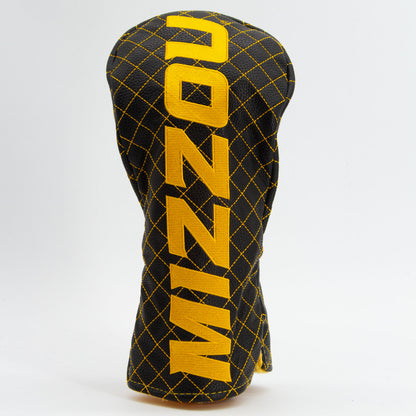 Missouri Tigers Solid Quilted Driver Headcover, front view