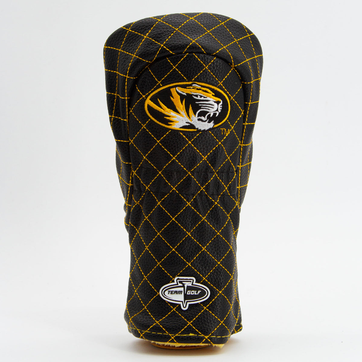 Missouri Tigers Solid Quilted Fairway Headcover, back view