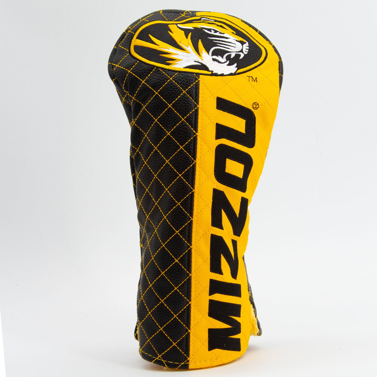 Missouri Tigers Split Quilted Driver Headcover, front view