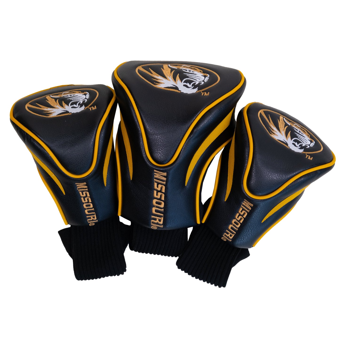 Missouri Tigers 3 Pack Contour Sock Headcovers - Club Rehab