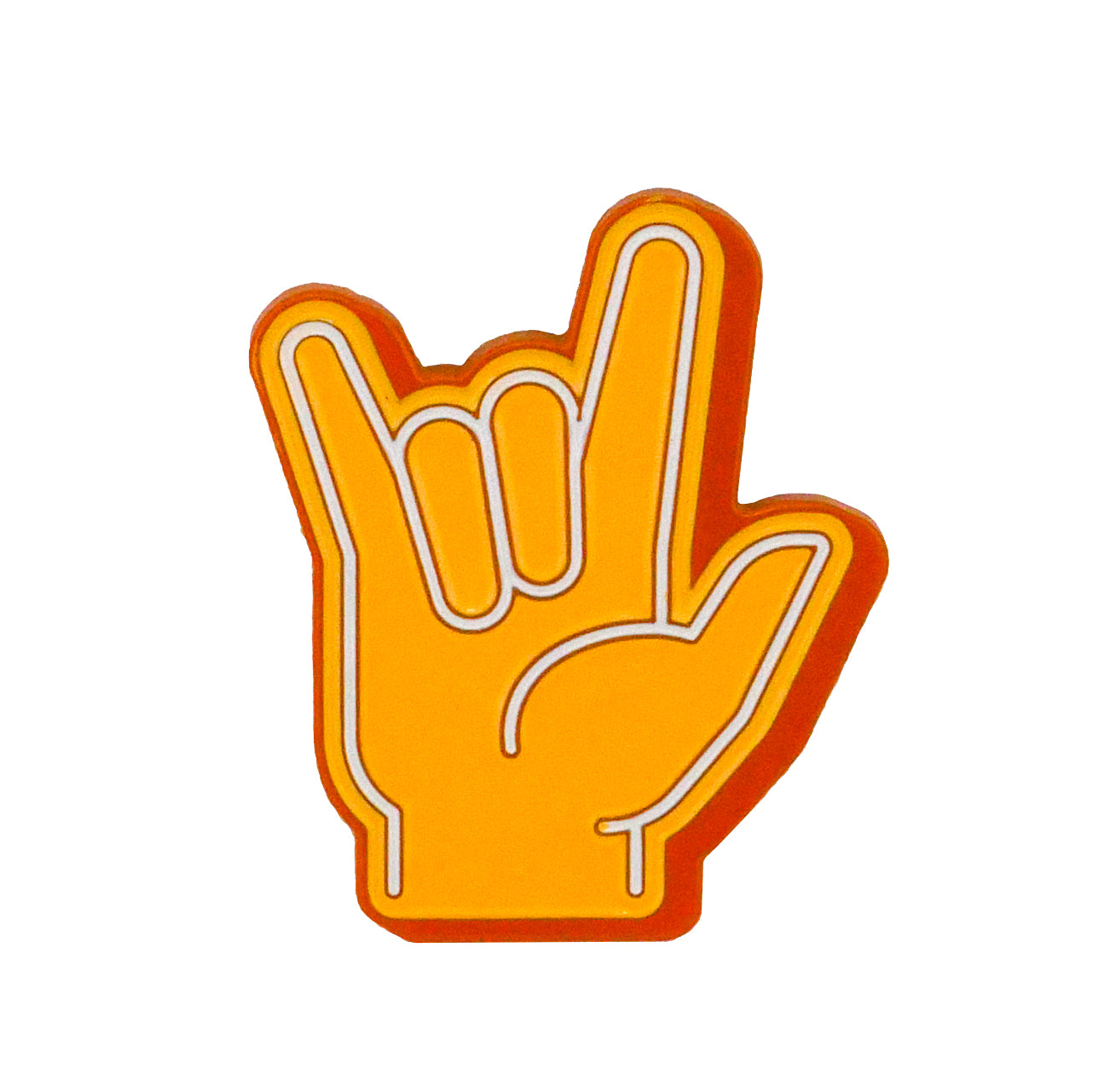Foam Finger Rock On Ball Marker