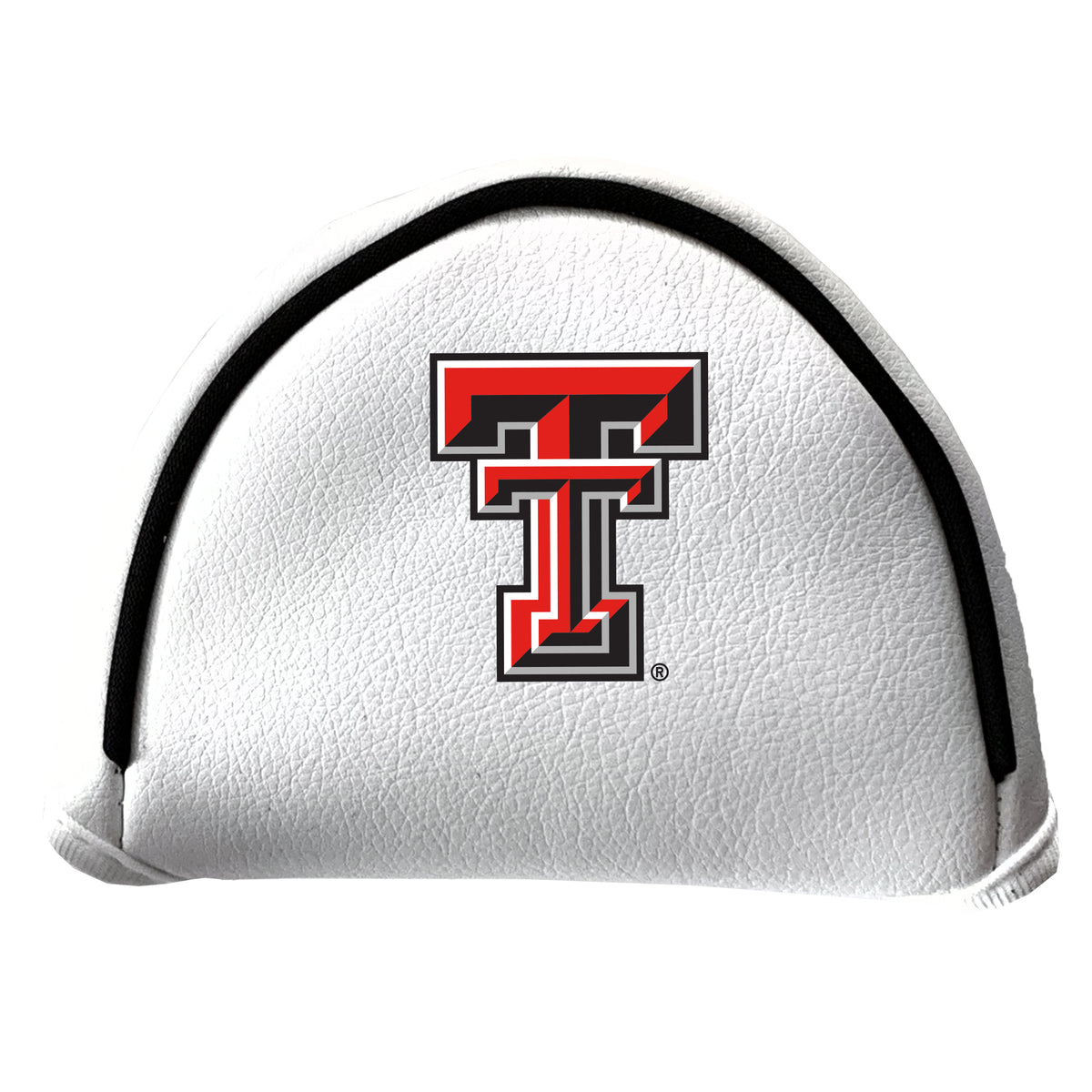 Texas Tech Red Raiders Vintage White Printed Mallet Putter Headcover