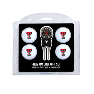Texas Tech Red Raiders 4-Ball-Golf-Geschenkset