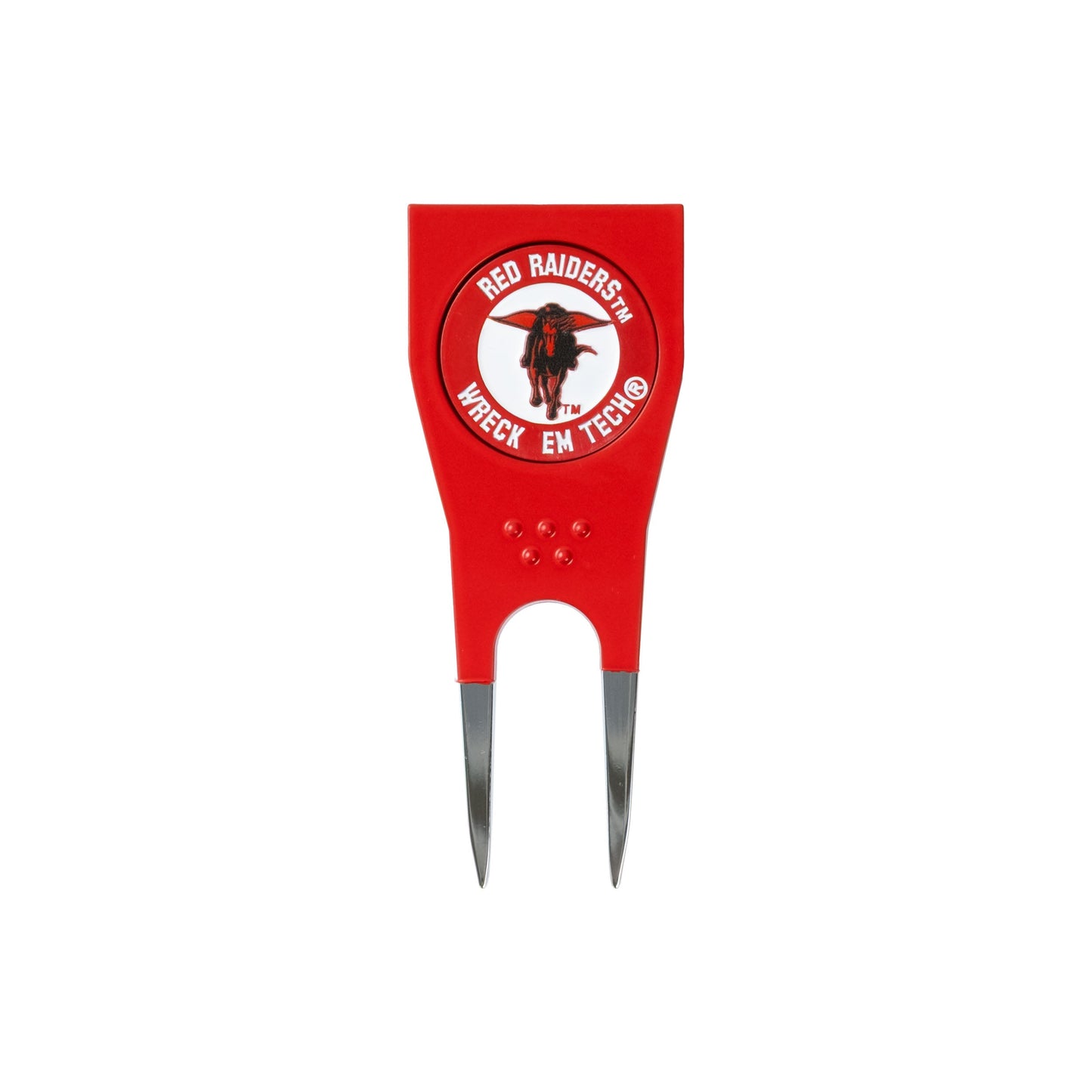 Texas Tech Red Raiders Custom Shaped Divot Tool - Image 2 - Club Rehab