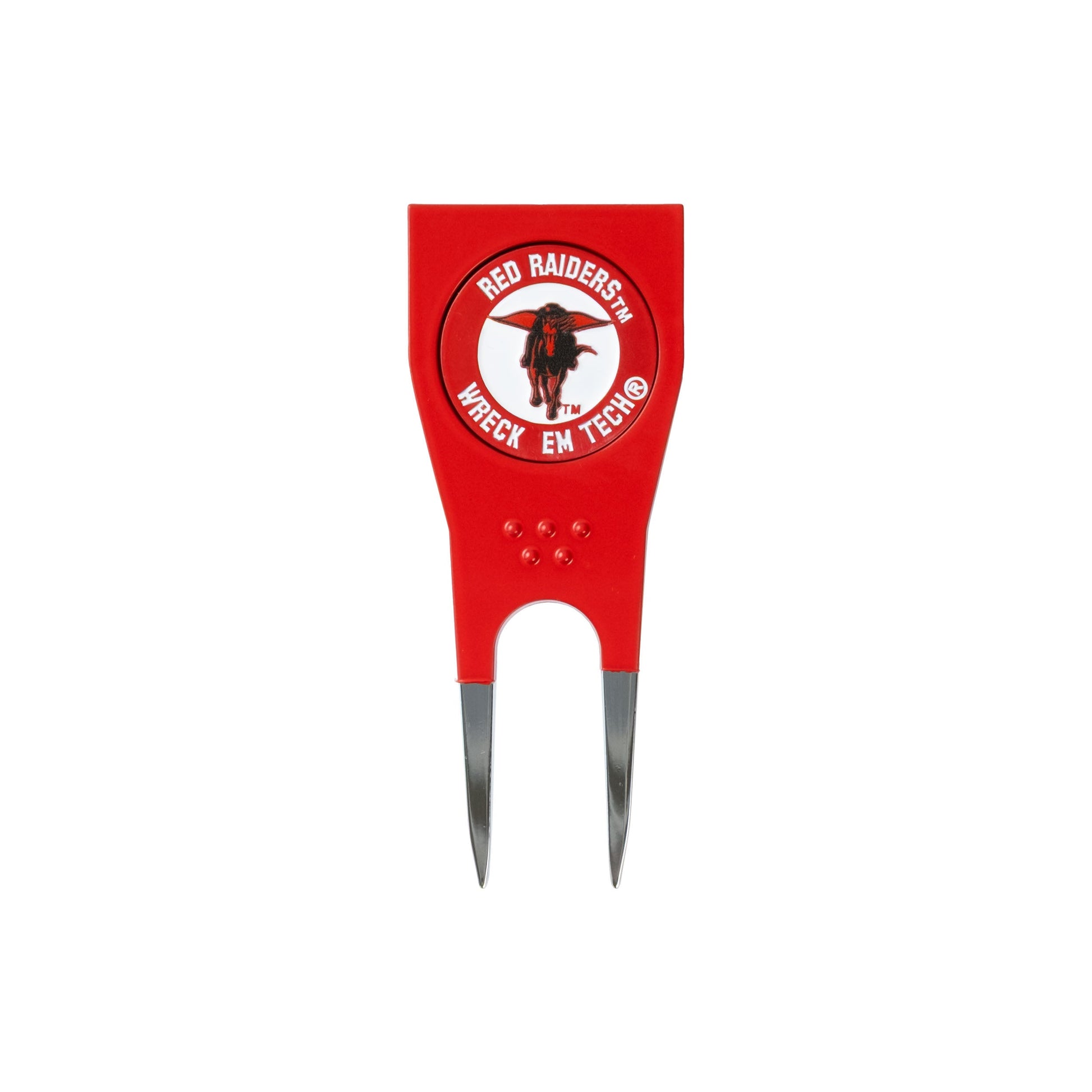 Texas Tech Red Raiders Custom Shaped Divot Tool - Image 2 - Club Rehab
