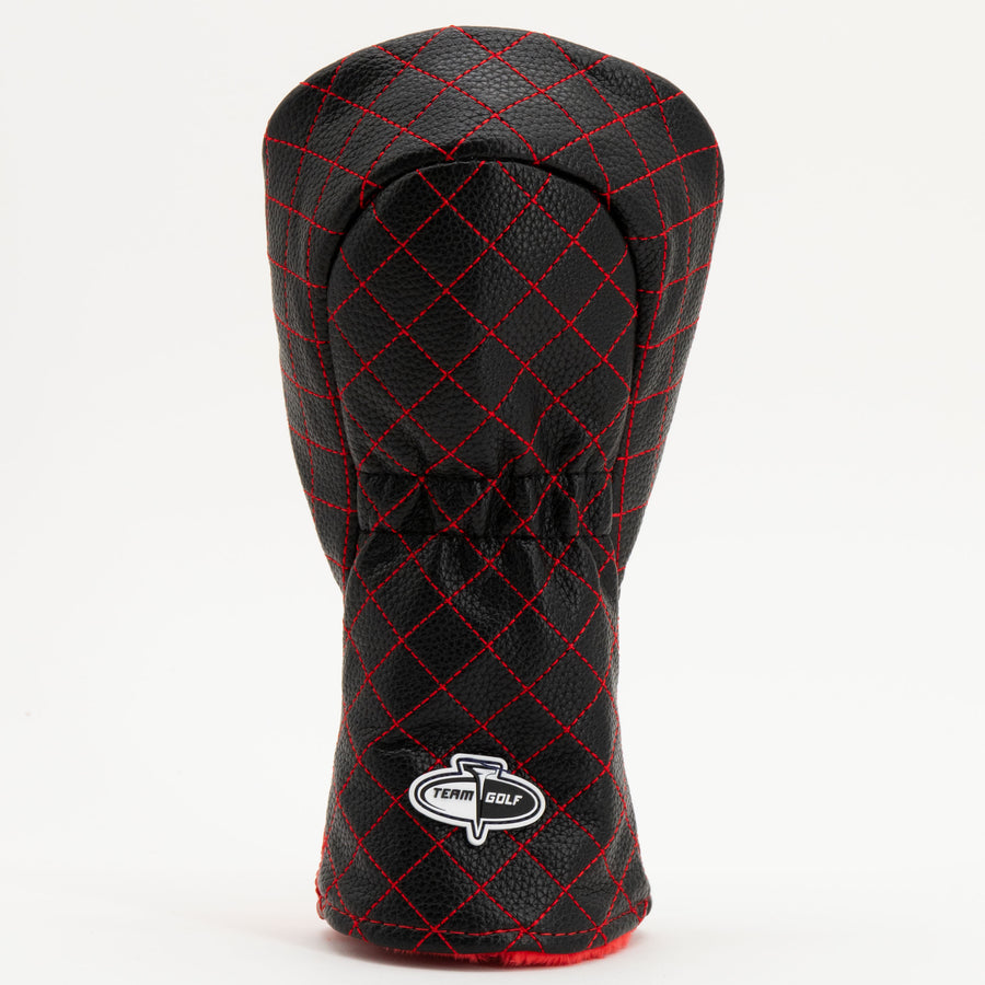 Texas Tech Red Raiders split quilted fairway cover, back view