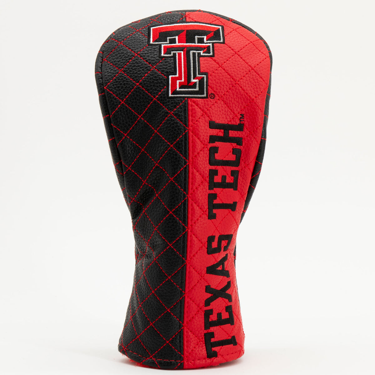 Texas Tech Red Raiders Split Quilted Fairway Headcover, front view