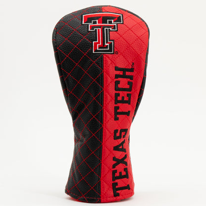 Texas Tech Red Raiders Split Quilted Fairway Headcover, front view