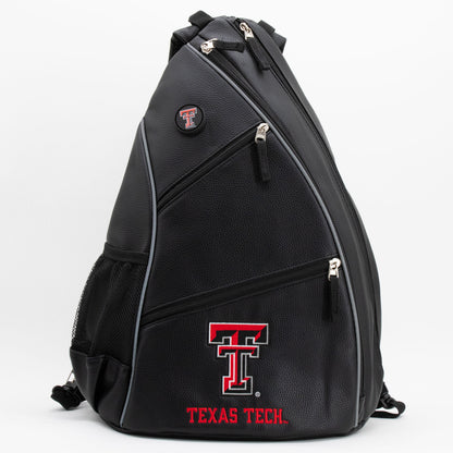 Texas Tech Red Raiders PU leather backpack by Team Golf, view 1