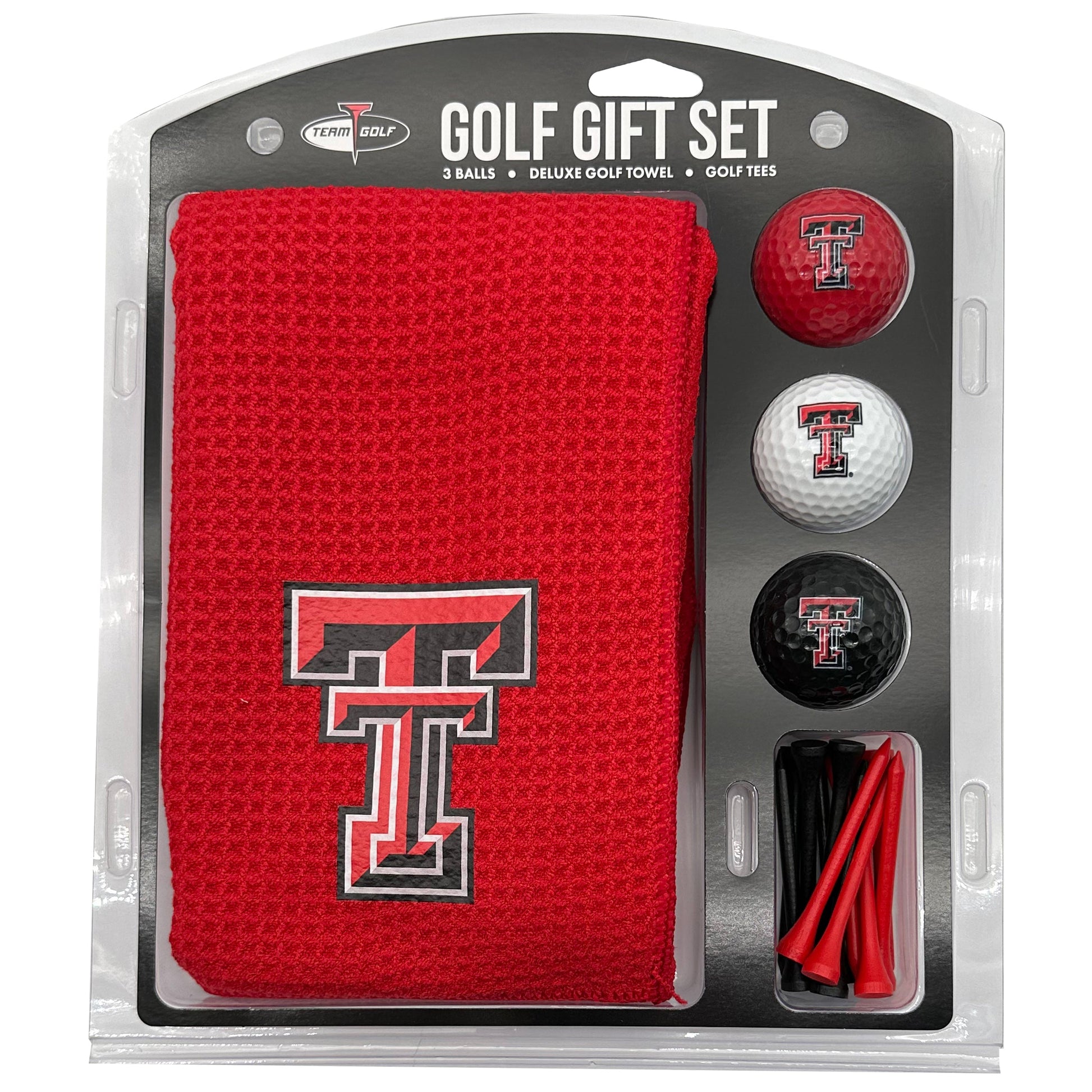 Texas Tech Red Raiders Microfiber Towel Golf Gift Set - Club Rehab