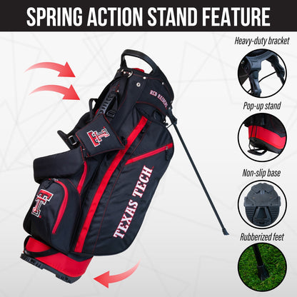 Texas Tech Red Raiders Fairway Stand Bag - Image 5 - Club Rehab