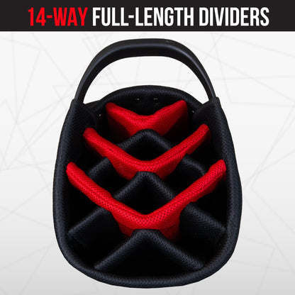 Texas Tech Red Raiders Fairway Stand Bag - Image 6 - Club Rehab