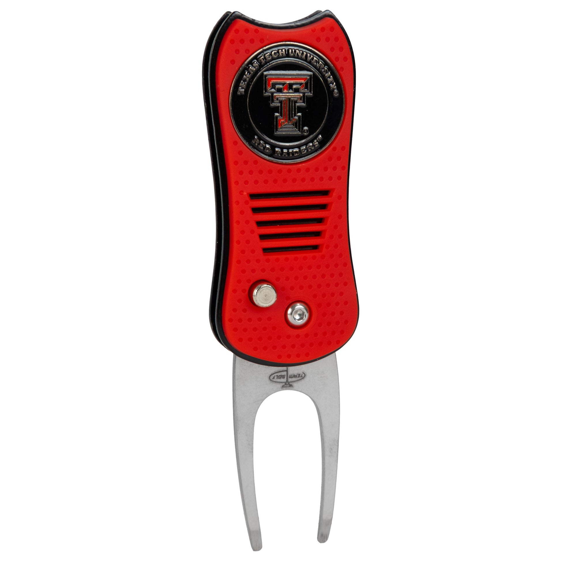 Texas Tech Red Raiders Switchblade Divot Tool - Image 1 - Club Rehab