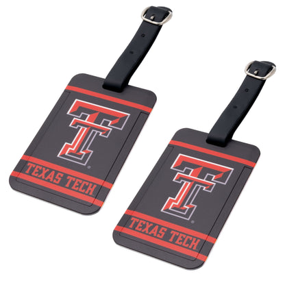 Texas Tech Red Raiders plastic golf bag tag by Team Golf, product photo 4