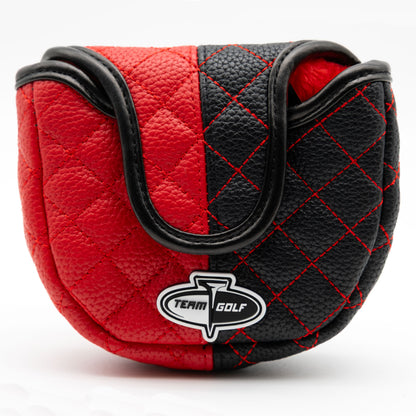 Texas Tech Red Raiders Split Quilted Mallet Putter Cover, back view