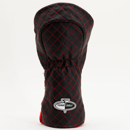 Texas Tech Red Raiders Split Quilted Driver Headcover, back view