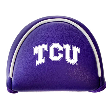 TCU Horned Frogs Vintage-Putter-Headcover mit farbigem Aufdruck